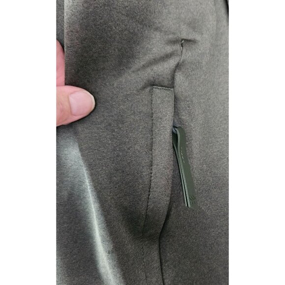 All In Motion Men's Full-Zip Hooded Jacket Size Medium Olive Green Activewear - Picture 6 of 12